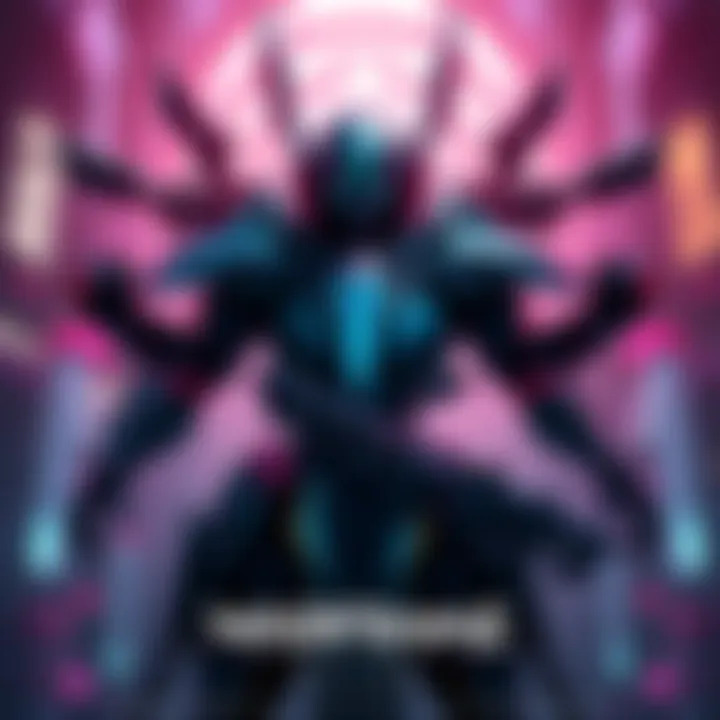 A Valkyr character in Warframe showcasing different weapon setups and mod options for optimal build performance.