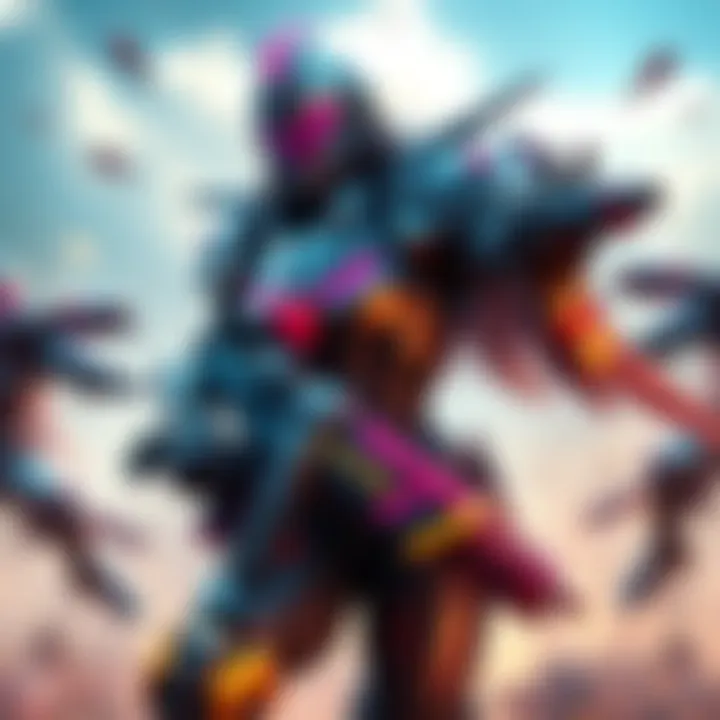 A game character, Valkyr Prime, showcasing her tanky armor while fighting enemies in a challenging mission.