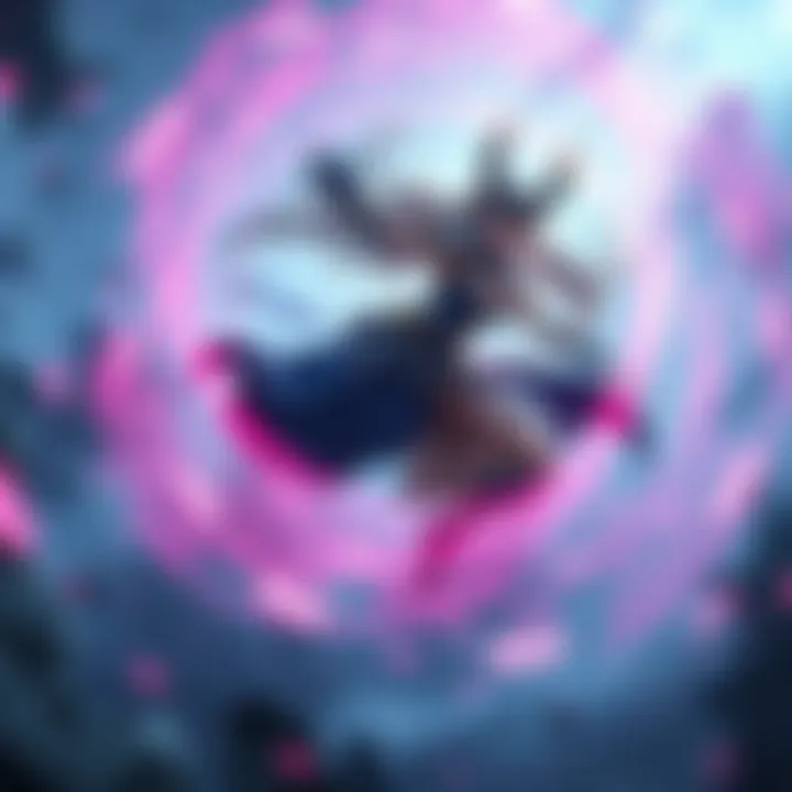 Valkyr character spinning in the opening scene of JJK Season 3, catching attention with her motion