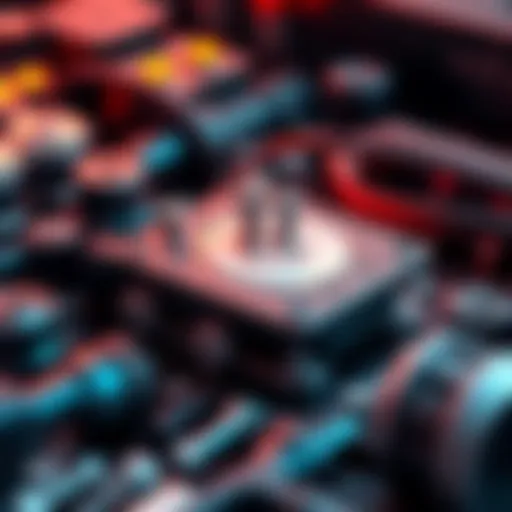 Close-up of Valve's device showing its easy-to-service design with few screws and organized layout