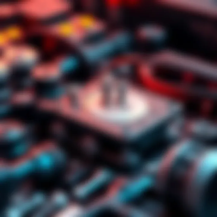 Close-up of Valve's device showing its easy-to-service design with few screws and organized layout