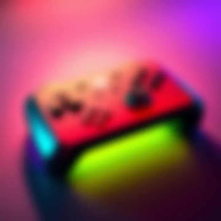 A conceptual image showing a new gamepad designed for PC gaming, featuring customizable buttons and a sleek design, with Valve's logo prominent.