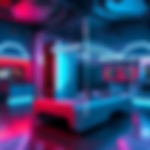 Valve's Steam Machine and Steam Frame displayed in a tech showcase with a futuristic design, symbolizing the delay announcement for 2026.