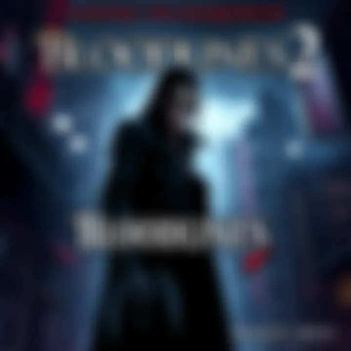Cover art featuring a vampire character in a dark city, representing the latest features of Bloodlines 2.