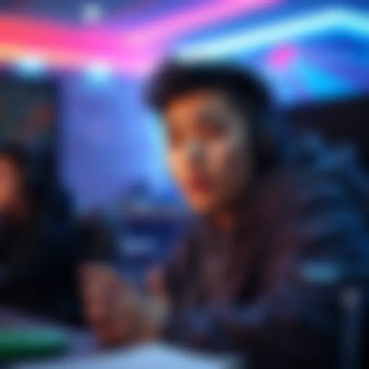 Vanillamace showing discomfort while discussing QT in a stream setting