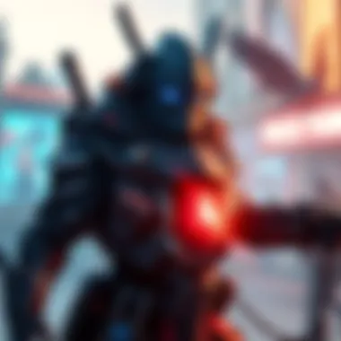 A digital illustration of Vauban, showcasing his unique abilities and gameplay style, set in the Circuit environment.
