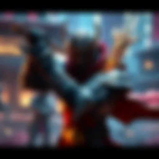 A character named Vauban showcasing the Excalibur Zato noble animation set, demonstrating smooth and stylish movements in a gaming environment.