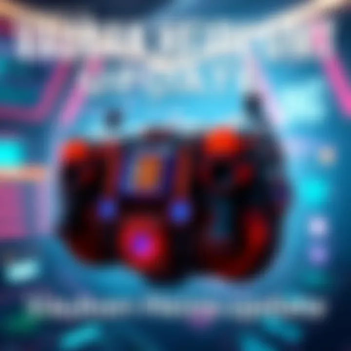 A detailed view of the Vauban Heirloom featuring its upgraded design and new features, set against a futuristic gaming background.