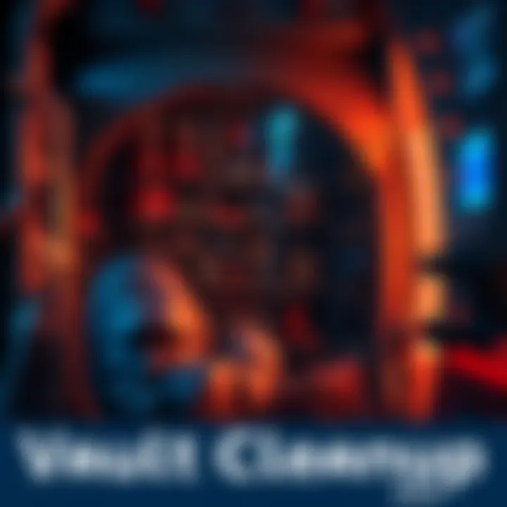 A player examines old gear in a digital vault, contemplating what to keep or delete as new updates arrive.