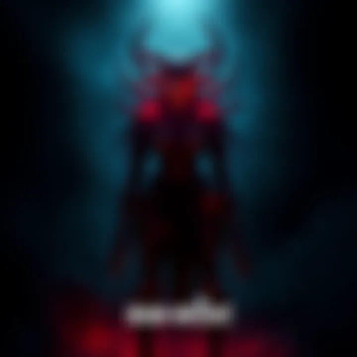 Vecna character from Dead by Daylight stands menacingly in a dark, foggy environment with horror elements.