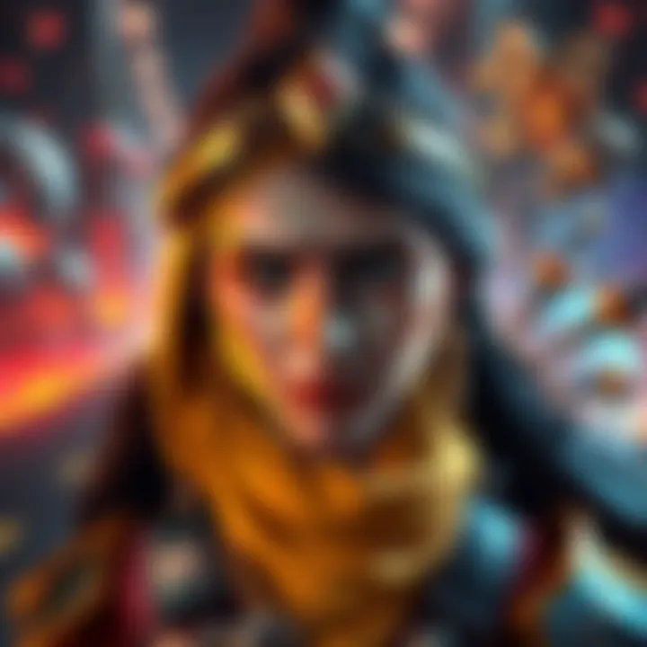 Velkhana with a displeased expression, surrounded by game mechanics and challenges, illustrating her negative view on the gameplay loop.