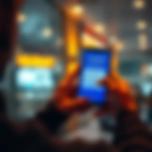 Person showing a mobile screen with Velorant verification instructions