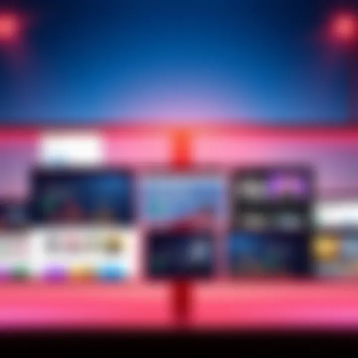 Vendor Dialog UI Template Overview A screenshot displaying various Vendor Dialog UI templates with design features highlighted for better usability.