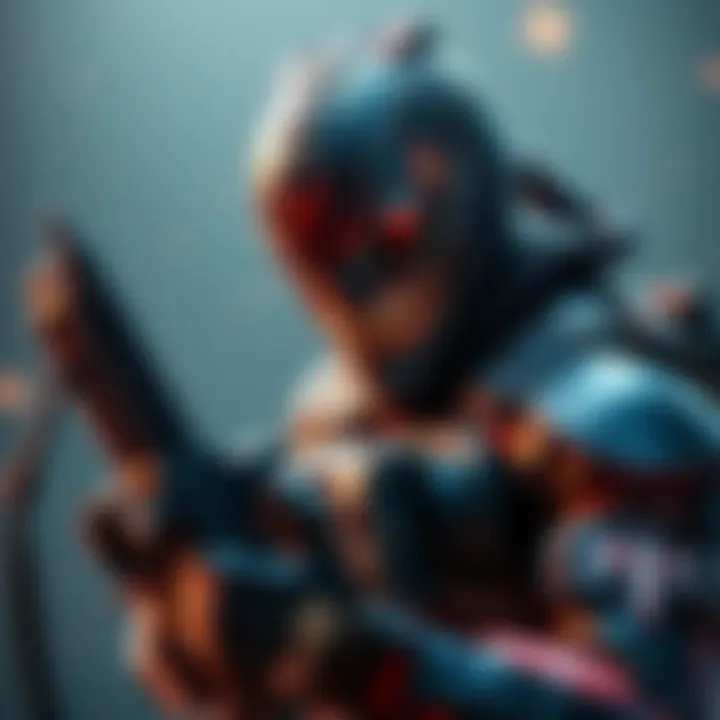 Venom Snake stands ready for battle in Rainbow Six Siege, showcasing his iconic stealth gear and weapons.