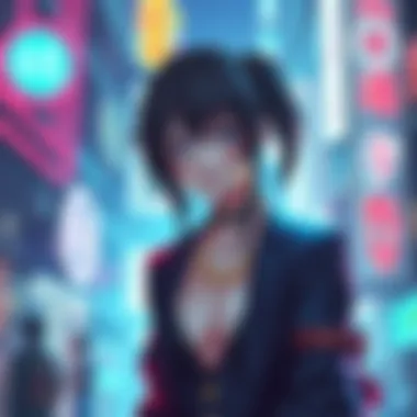 New key art for Veronica featuring vibrant colors and intriguing character design