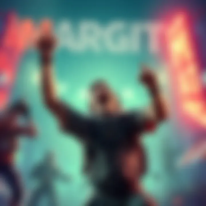 Player celebrating victory over Margit A gamer rejoices after defeating the challenging character Margit in a video game battle, showcasing excitement and strategy mastery.