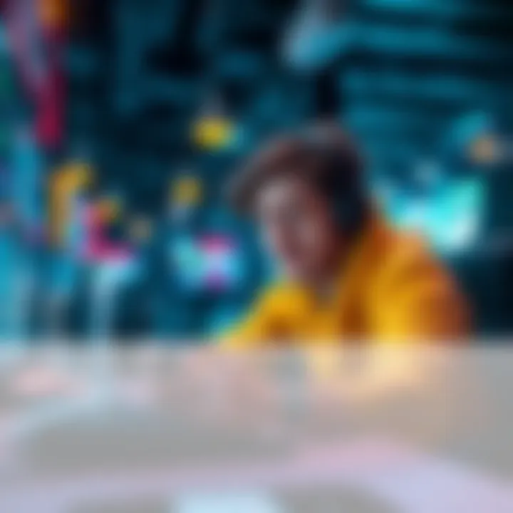 Player frustrated with glitches in a video game during a play session in a dock setting