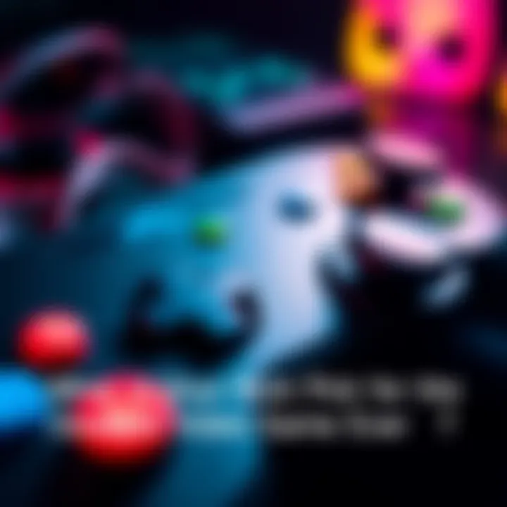 A close-up of a game controller with colorful buttons representing gaming culture.