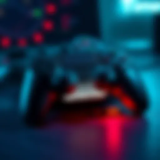 A video game controller next to a timer, symbolizing the debate over game length