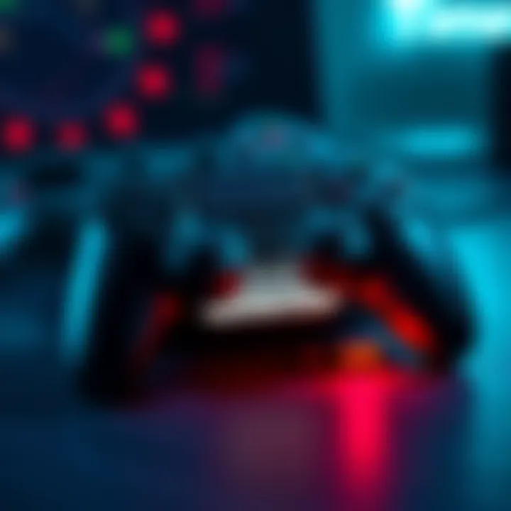 A video game controller next to a timer, symbolizing the debate over game length