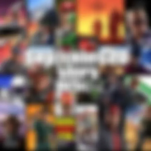A collage of various video game covers launching in September 2026 to avoid GTA 6 release