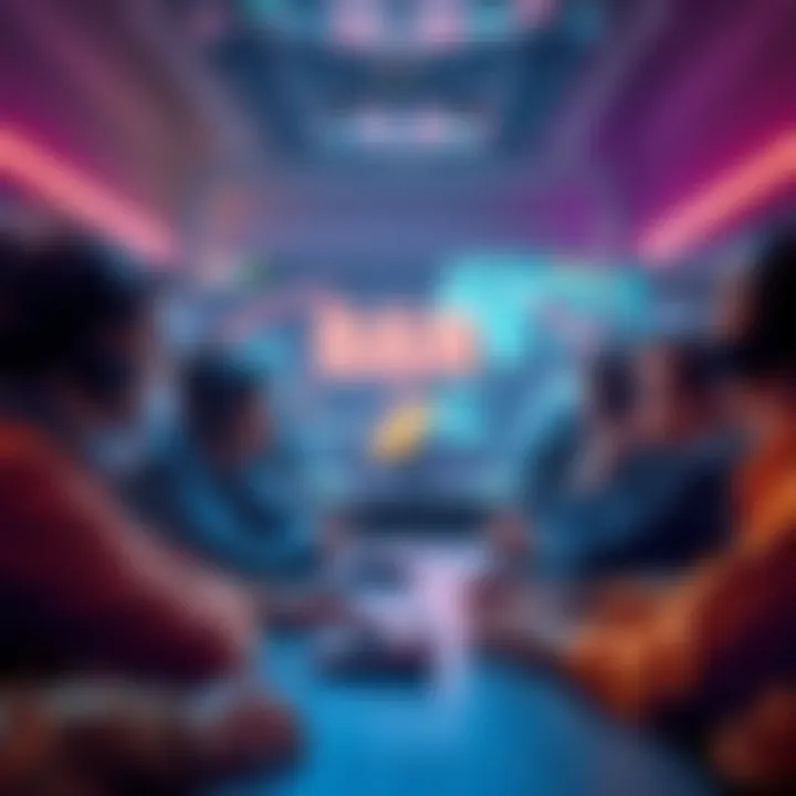 A group of people debating new methods of banning in video games, with a focus on ID-linked bans and privacy concerns.