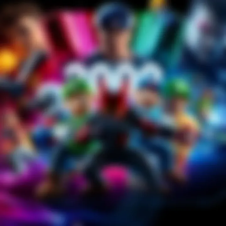 Favorite Video Game Characters from 2009 A collage of popular video game characters from 2009 featuring iconic figures and colorful backgrounds