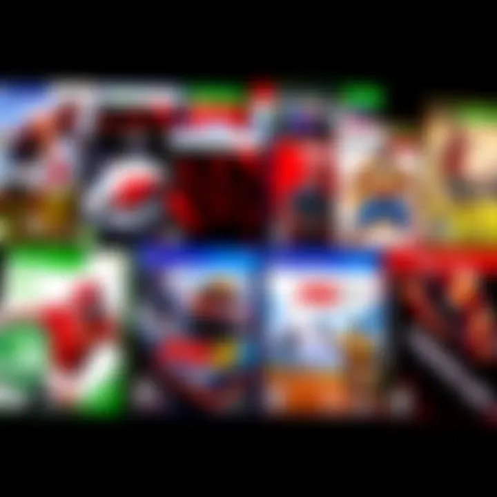 Various video game covers including REMNANT II and PGA 2K21 displayed together