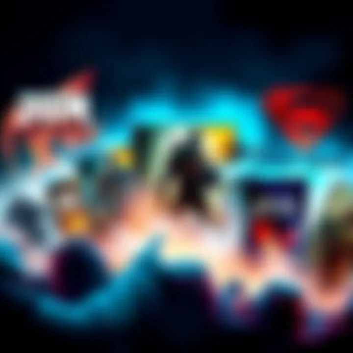 A selection of popular video game covers including Doom, Dead Space, and Fallout, showcasing various genres and styles.