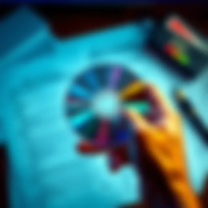 A close-up of a hand holding a video game disc with legal documents and contracts in the background, symbolizing ownership issues.