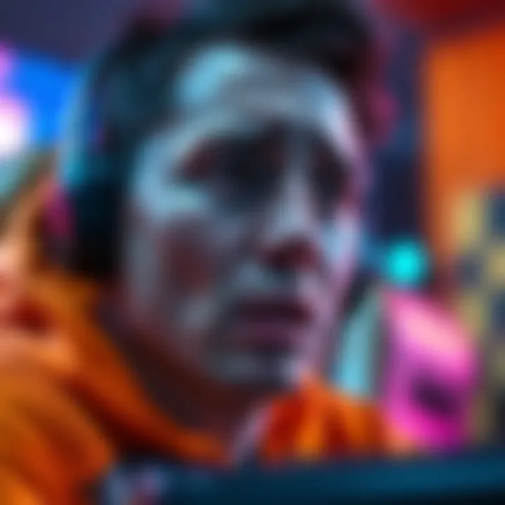A person is visibly upset, tears streaming down their face while watching an online gaming livestream.