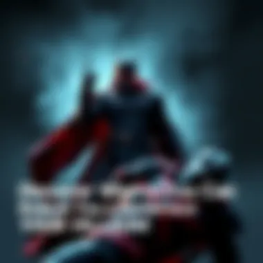 A character in a dark outfit with a sinister grin, standing triumphantly over a defeated hero, symbolizing the thrill of playing as a villain in video games.