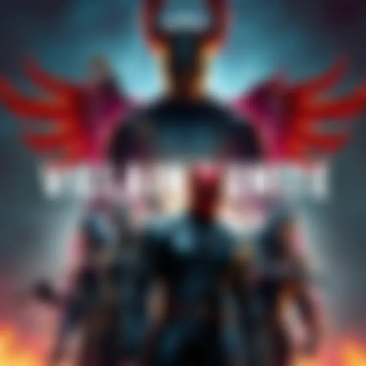 Villains Unite Baron Zemo, Cable, Yondu, and Maximus stand together ready for action in a powerful alliance.