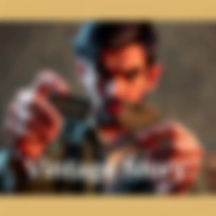 A person holding two unresponsive game keys for Vintage Story with a frustrated expression