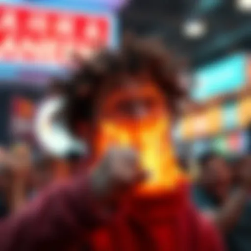 A humorous photo that has gone viral on social media, highlighting its comedic elements and appeal.