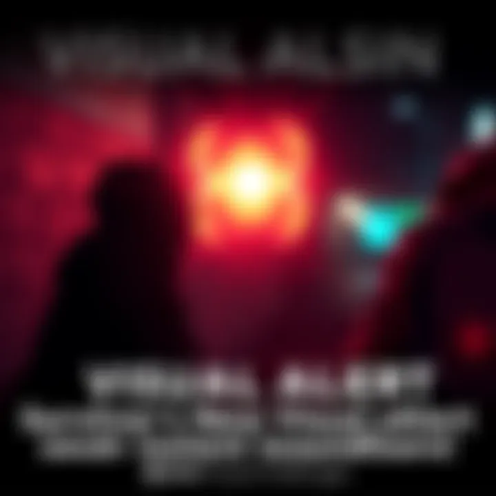 Visual Alert for Killer's Sin A bright visual effect indicating a Survivor is affected by the Killer's Sin, highlighting safety concerns for photosensitivity and design.