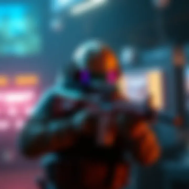A player customizing their VMP loadout with attachments to reduce recoil
