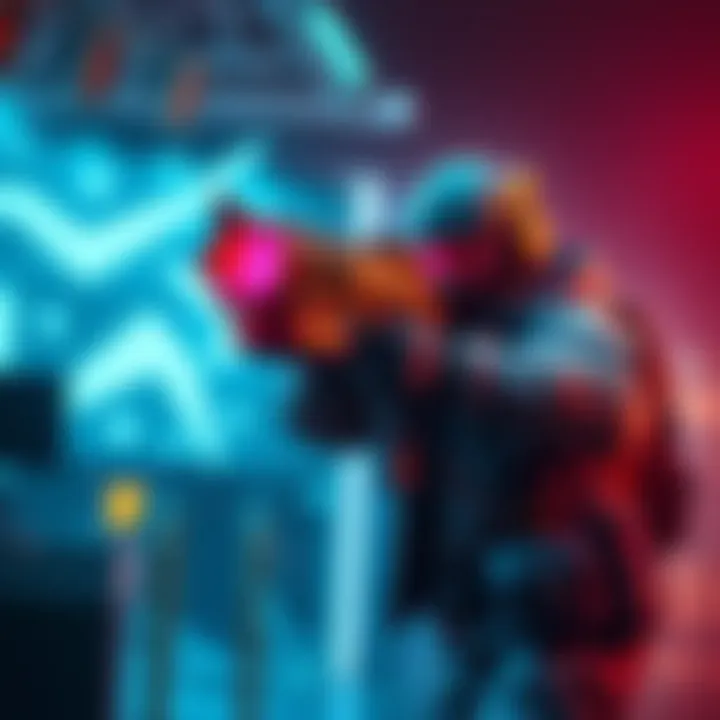 A player using the VMP weapon in a competitive game setting, showcasing its power and effectiveness despite recent nerfs.