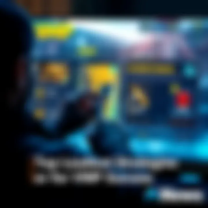 A player adjusting their VMP loadout with key attachments and perks on a gaming screen.