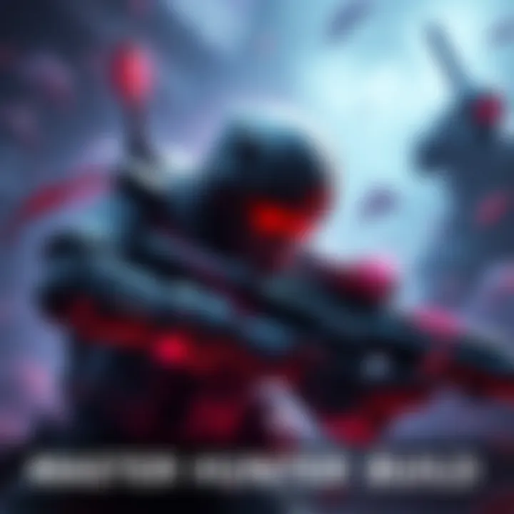 A skilled player in action with Void Hunter gear and skills