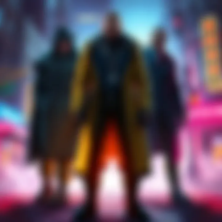 Stylish coats worn by Voodoo Boys characters in the game