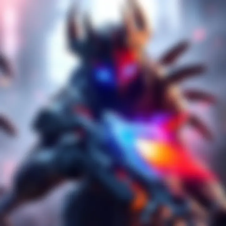 Announcement for Voruna Prime A graphic showing a new character Voruna Prime with weapons and a search theme, highlighting interest in Shadowgrapher weapons