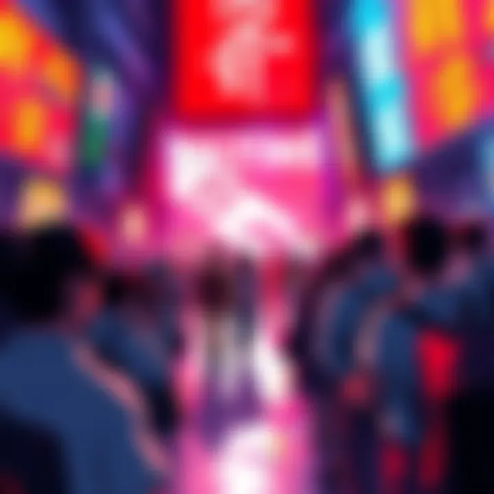 People casting votes on the storyboard and themes for Killer Mori