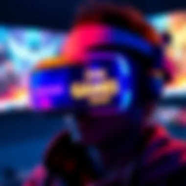 A person wearing a VR headset while playing popular games like BeatSaber and Star Wars Squadrons