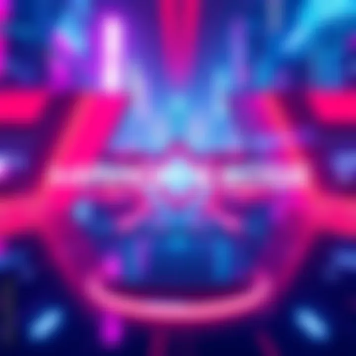 A colorful Mirror's Edge themed start screen for VTuber streams featuring vibrant graphics and creative design elements inspired by the game.