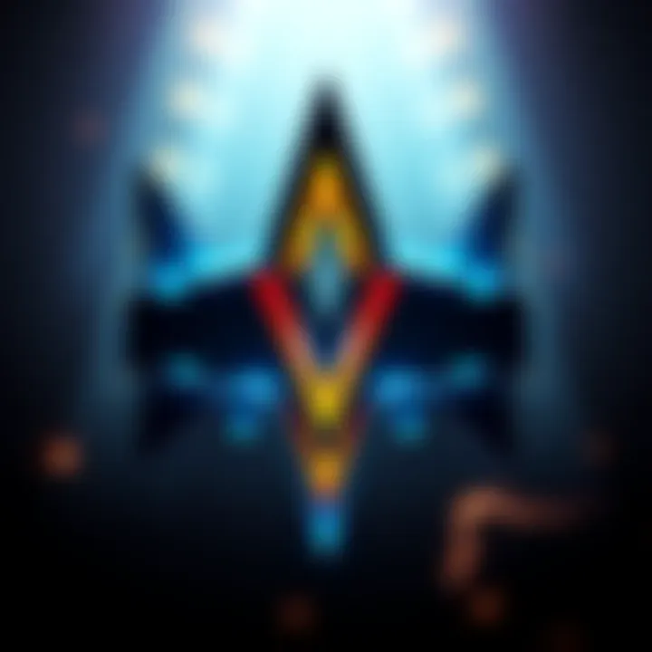 Clear version of the Vyce logo for custom shirt design