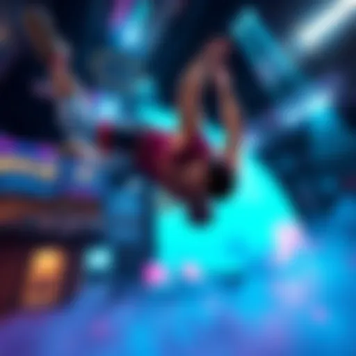 Wahvey's Ceiling Double Tap Musty Finish Wahvey performing a ceiling double tap musty finish in a gaming scene