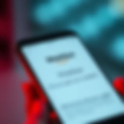 A close-up of a smartphone screen showing a new email notification related to a waitlist.