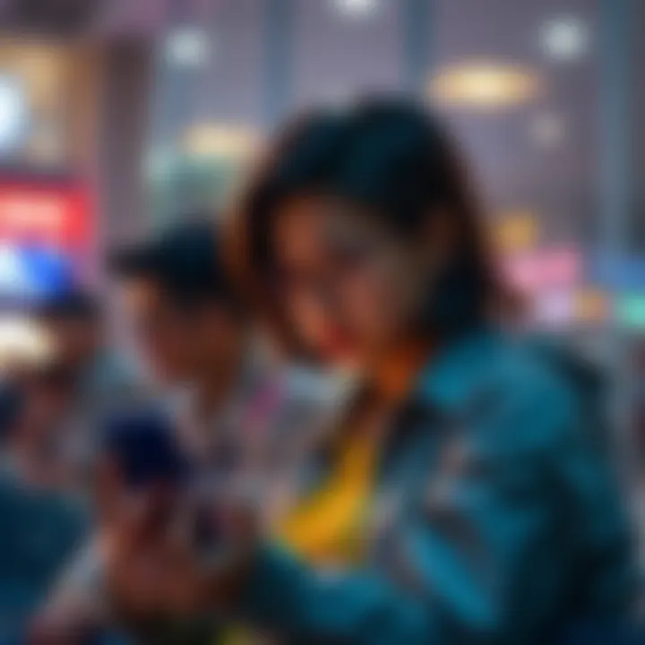 Waitlisters Checking Emails A person anxiously checking their email on a smartphone, waiting for reservation updates.