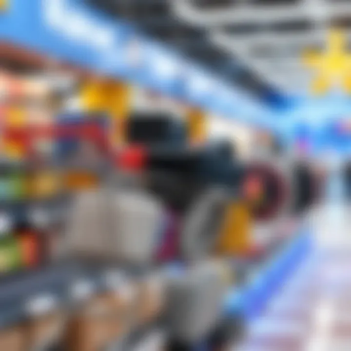 A shopping cart filled with various products from Walmart, showcasing items priced between $900 and $1000, including electronics and home goods.